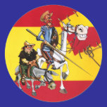 UNIVERSITETSLÄRARE QUIJOTE&SANCHO - KvarnSpanjor-f klistermärken