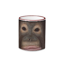 Upp slut med Orangutans Kaffe Mugg