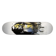 UppassareAirbrushporträtt Anpassningsbara Skateboard