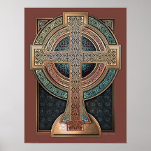 Upplyst Celtickoraffisch (18x24")