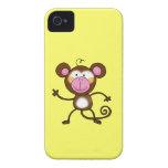 Uppnosig apa iPhone 4 Case-Mate fodral