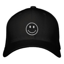 Uppnosig Smiley Keps