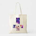 Uppochnervänd arg kattungetoto tote bags