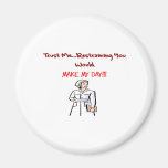 Uppsluppna sjuksköterskagåvor kylskåpmagneter