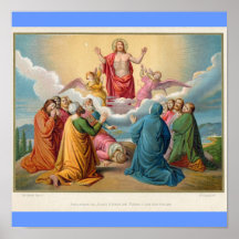 Uppstigningen av Jesus 1879 Affisch