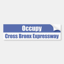 Uppta den arga Bronx expresswayen - bildekal