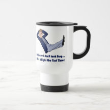 Upptagen manhumor kaffe kopp