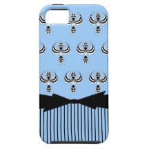 UPTOWN GIRL_153 BLUE#2 FÖR CHIC IPHONE 5 VIBE_ iPhone 5 FODRALER