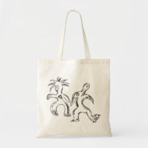 Ura- dans tote bags