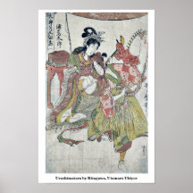 Urashimataro vid Kitagawa, Utamaro Ukiyoe Posters