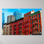 Urban59 studio "9th Ave. NYC-" helvete kök Posters