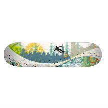 Urban-vinka Anpassad Skate Board