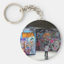 Urband gataKonst-Grafitti Nyckelringar