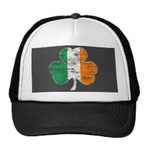 Urblekt irländsk Shamrockhatt Baseball Hat