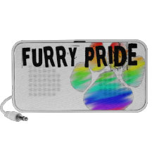 URBLEKT REGNBÅGE FÖR HÅRIGPRIDE MP3 HÖGTALARSYSTEM