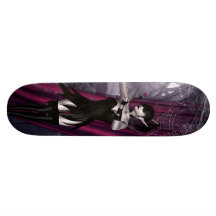 Ursnygga Goth flickacobwebs & gardiner Skateboard Decks