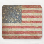 Us-flagga 1776 mus matta