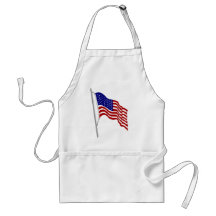 Us-flagga Förkläde