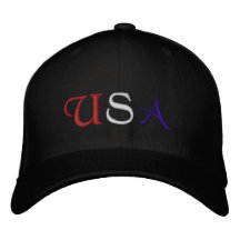 USA broderade hattanpassningsbar