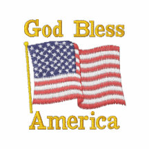 USA flagga 1B GBA Broderad Tröja