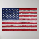USA flagga Posters