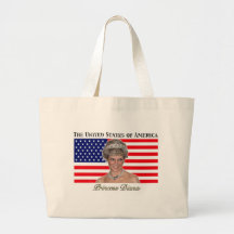 USA flagga för Princess Diana Kassar