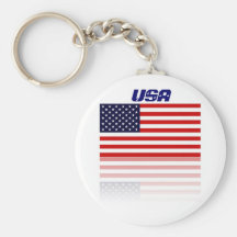 USA flagga Keychain Nyckelring