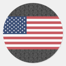 USA flagga Klistermärken
