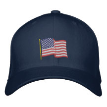 USA flagga NBG Broderad Baseball Keps