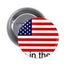 USA flagga Pins