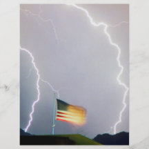 USA flaggabelysning Full Färg Flygblad
