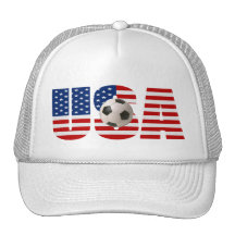 USA FLAGGAfotbollhatt Baseball Hat