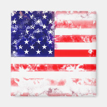USA FLAGGAN TVÄTTAR MAGNET FÖR KYLSKÅP