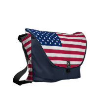 USA flaggaRickshawmessenger bag