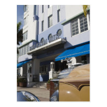 USA Florida, Miami Beach: Södra strand, art déco Vykort