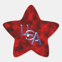 USA KLISTERMÄRKE