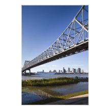 USA Louisiana, New Orleans. Horisont från 2na Foto