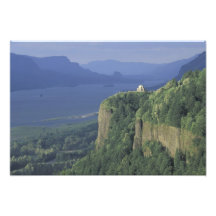 USA Oregon, Columbia River klyftaNSA. Beskåda av Fototryck