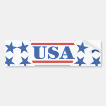 USA patriotisk stars och stripes Bildekaler