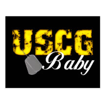 uscg99babyblk vykort