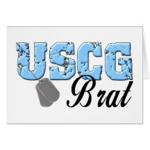 uscg99brat3 hälsnings kort