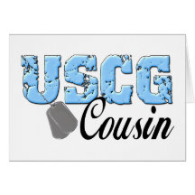 uscg99cousin3 hälsnings kort
