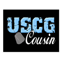 uscg99cousin3blk vykort