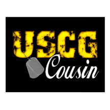 uscg99cousinblk vykort