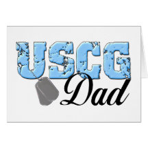 uscg99dad3 hälsnings kort