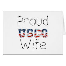 uscgwife hälsningskort