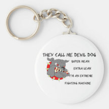 USMC dem appell mig djävulenhund Nyckel Ringar