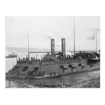 USS Carondelet Vykort