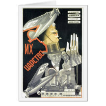 USSR CCCP kalla krigetsovjet - facklig propaganda  Kort