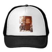 USSR CCCP kalla krigetsovjet - facklig propaganda  Trucker Kepsar